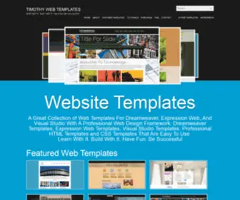 Timothywebtemplates.net(Timothywebtemplates) Screenshot