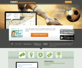 Timpik.com(Busca partidos y eventos deportivos) Screenshot