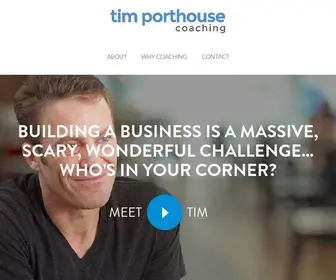 Timporthouse.com(Tim Porthouse Coaching) Screenshot