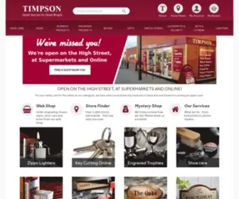 Timpson.co.uk(House Signs) Screenshot