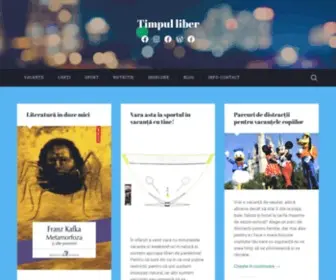 Timpul-Liber.com(Cea mai important) Screenshot