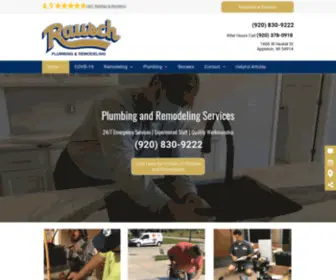 Timrauschplumbing.com(Tim Rausch Plumbing LLC) Screenshot