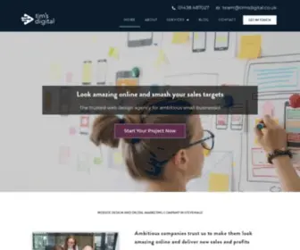 Timsdigital.co.uk(Web Design Stevenage) Screenshot
