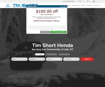 Timshorthonda.com(Timshorthonda) Screenshot