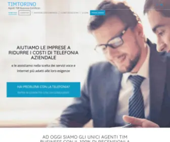 Timtorino.com(Gli Agenti TIM Business Certificati per Torino e Cuneo) Screenshot