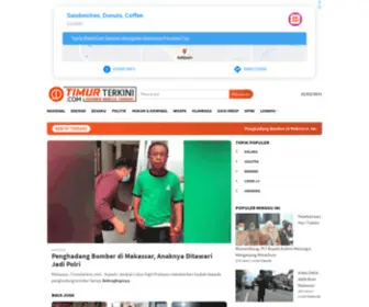 Timurterkini.com(Timur Terkini) Screenshot