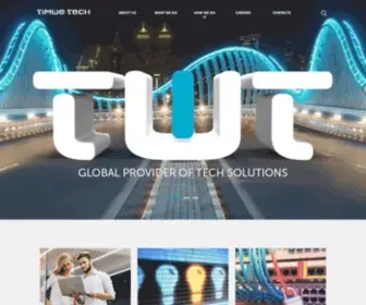 Timwetech.com(Digital enablers of mobile operators) Screenshot