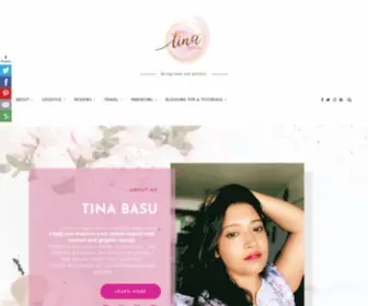 Tinabasu.com(Lifestyle, Parenting, Beauty, Travel Blog) Screenshot