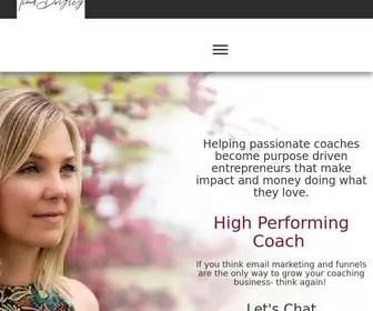 Tinabrigley.com(Tina Brigley Breakthrough Coach) Screenshot