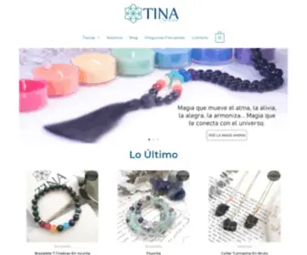 Tinaconelalma.com(Tina con el Alma) Screenshot