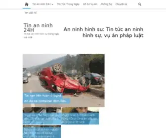 Tinanninh.com(Tin An Ninh Hinh Su) Screenshot