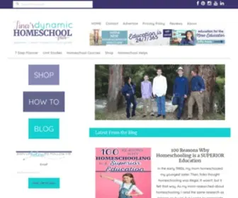 Tinasdynamichomeschoolplus.com(Tina's Dynamic Homeschool Plus) Screenshot