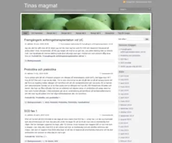 Tinasmagmat.se(Tinas magmat) Screenshot
