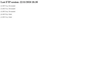 Tinblue.co.uk(FTP Log) Screenshot