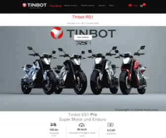 Tinbot-Tech.com(Elektroroller) Screenshot