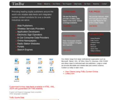 Tinbuadserv.com Screenshot