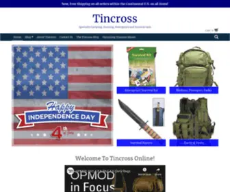 Tincrossmilitaria.com(Tincross Militaria and Wartime Photos) Screenshot