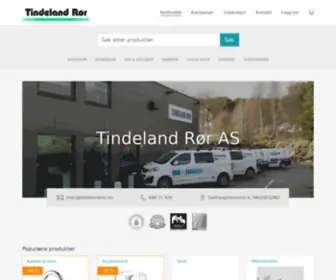 Tindelandror.no(Tindeland) Screenshot