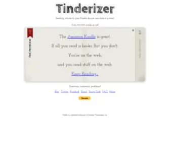 Tinderizer.com(Tinderizer) Screenshot