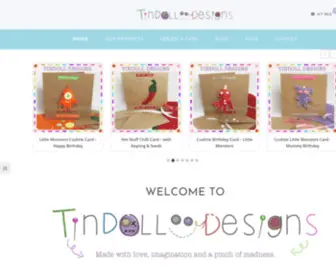 Tindolldesigns.co.uk(TinDoll Designs) Screenshot