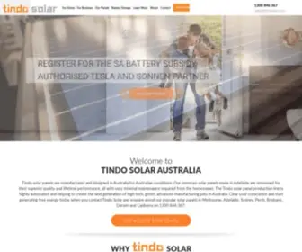 Tindosolar.com.au(Tindo Solar) Screenshot