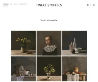 Tinekestoffels.eu(Tineke Stoffels fine art photography) Screenshot