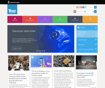 Tinet.org(Tarragona Internet) Screenshot