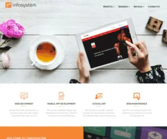 Tinfosystem.com(India web designers) Screenshot