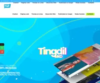 Tingdil.com(Tingdil Agencia De Marketing Digital) Screenshot