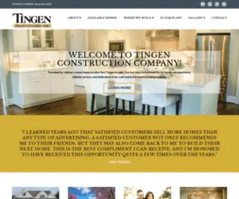 Tingen.com(Tingen Construction) Screenshot