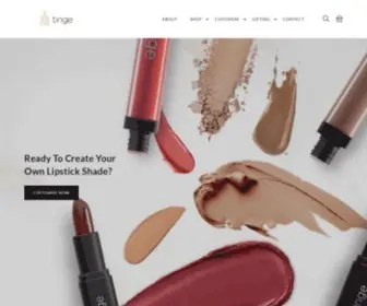 TingeStore.com(Tinge) Screenshot