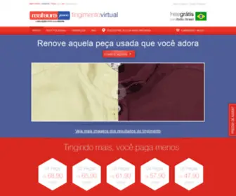 Tingimentovirtual.com.br(Restaura Jeans) Screenshot