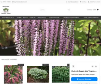 Tinginiosodas.lt(Augalų) Screenshot