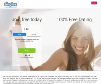 Tinglez.com(Free Dating @) Screenshot