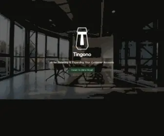 Tingono.ai(Tingono's AI makes your recurring revenue growth epic) Screenshot