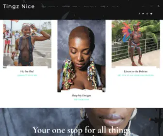 Tingznice.com(T'ingz Nice) Screenshot