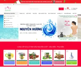 Tinhdaunguyenhuong.com(Tinh Dầu Nguyên Chất) Screenshot