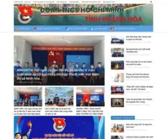 Tinhdoankhanhhoa.org.vn(Tỉnh đoàn) Screenshot