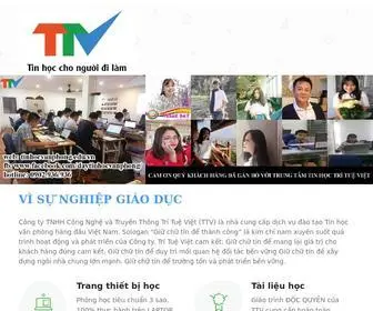 TinhocVanphong.edu.vn(Trung tâm tin học văn phòng ✅Trí Tuệ Việt tại Sài Gòn) Screenshot