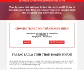 Tinhthandoanhnhan.com(Tinh) Screenshot