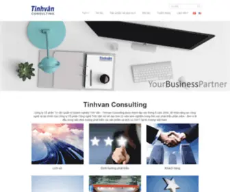 Tinhvanconsulting.com(Tinhvanconsulting JSC) Screenshot