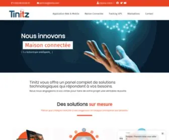 Tinitz.com(La Technologie Intelligente) Screenshot