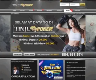 Tinjupoker.org Screenshot