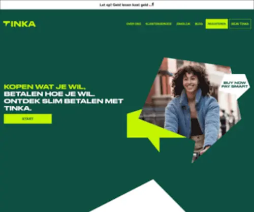 Tinka.nl(Eerlijk) Screenshot