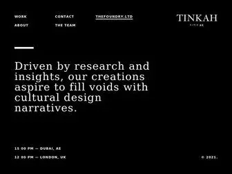 Tinkah.com(Homepage) Screenshot