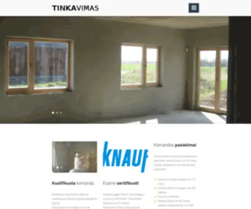 Tinkavimas.net(Tinkavimas, tinkavimo darbai) Screenshot