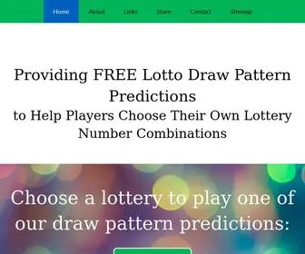 Tinkermenlottoreport.com(Kiosk) Screenshot