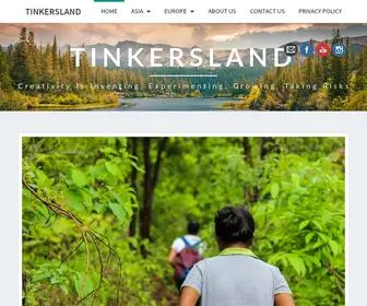 Tinkersland.com(Creativity is inventing) Screenshot
