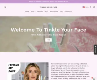 Tinkleyourface.com(Best Women's Razors) Screenshot