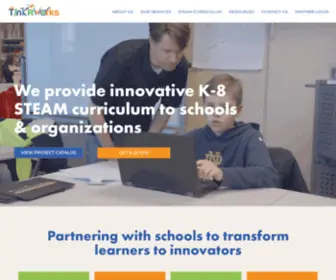 Tinkrworks.com(Hands-on STEAM Made Simple) Screenshot